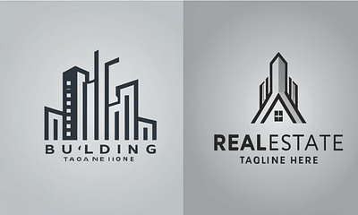 Real Estate Logo corporate design graphic design logo real estate