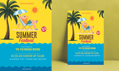 summer season poster design food flyers graphic design poster real estate