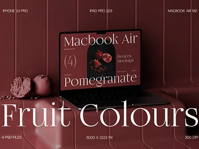 Fruit Colours Set Device Mockups apple device apple mockup brand identity mockup iphone iphone mockup mock up psd mockup photoshop mockup realistic showcase mockup smartphone summer mockup tablet mockup website mockup