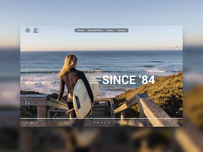 Composition Work about Surfing composition design graphic design landing page sport surfing typography ui ux vector warm