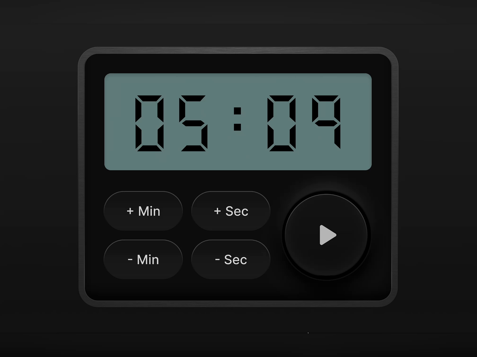 Countdown Timer - Figma Prototype with Variables and Conditions by ...