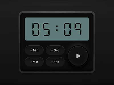 Countdown Timer - Figma Prototype with Variables and Conditions animation clock countdown design figma figma file figma prototyoe prototype timer variable