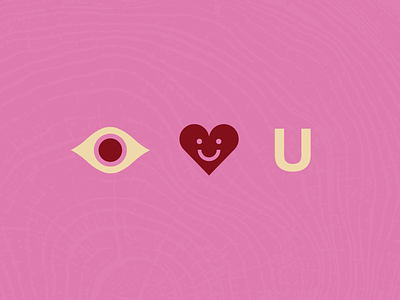 👁 ❤️‍🔥 U cupid design emoji eye graphic design heart icon illustration love malley design pink red simple smiley face symbol typography valentines day vector