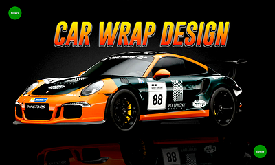 Racing Car Wraps branding car wrap graphic design racing cars