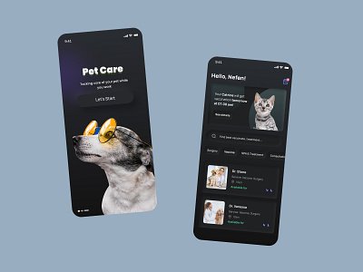 Pet Care App UI dog car app ui dog care ui dog mobile app pet pet app ui pet care app ui pet mobile app pet mobile app uiux pet ui ui ui design room