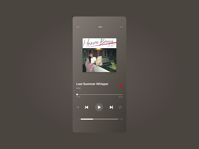 DAY #009 UI challenge app daily ui dailyui design music player product design ui ux ui