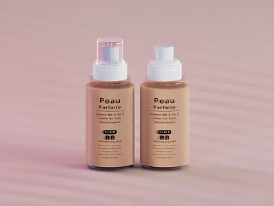 3d cosmetic product visualisation 3d blender graphic design product render