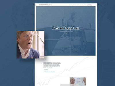 Hill Investment Group Website design financial houston nashville stl ui webdesign
