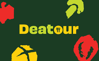 Deatour Food Trucks branding food trucks graphic design livery logo regenerative