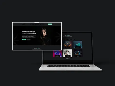 CREART WEB UI adobe illustrator adobe photoshop adobe xd agency ui branding business concept design corporate creative design figma graphic design modern product design professional ui uiux user interface design web ui website design