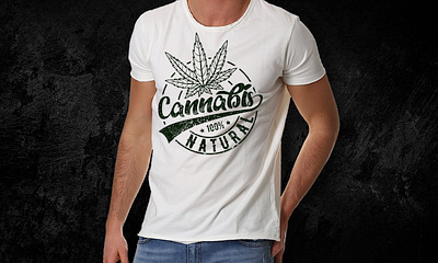 Natural cannabis t-shirt business cannabis graphic design pod redesign shirt sweeter t shirt t shirt design tee vector tee