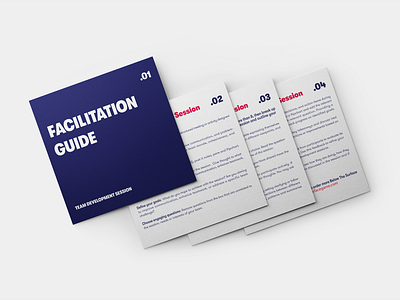 Below The Surface Facilitation Guides branding graphic design product