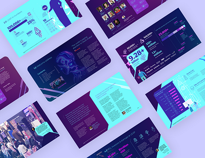 Presentation Design for LEAP design illustration investor deck pitch deck powerpoint ppt presentation