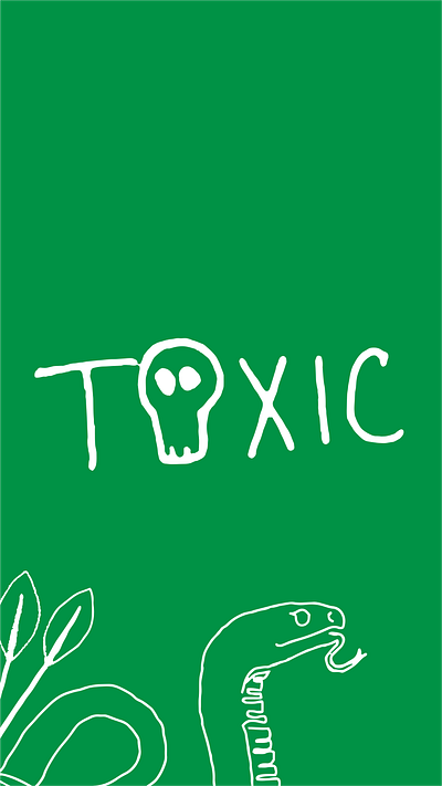 Toxic graphic design