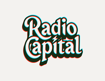 Radio Capital 36daysoftype letter lettering
