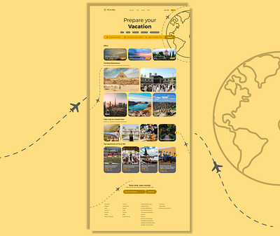 Trips & travel website