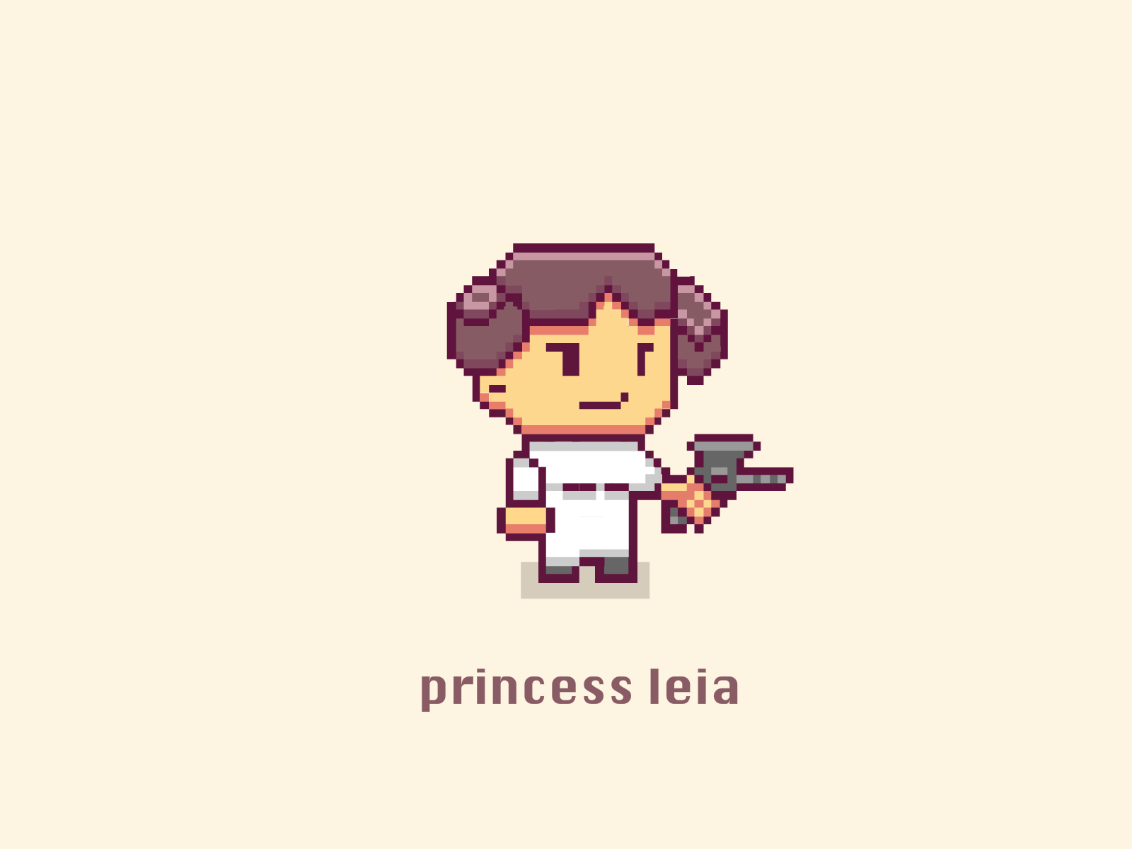 Princess Leia pixel-art thumbnail for the Unity 7 roadmap indie decision playbook