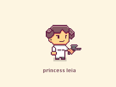 princess leia starwars pixel art pixel art illustration princess leia princess leia illustration starwars logo starwars pixel art