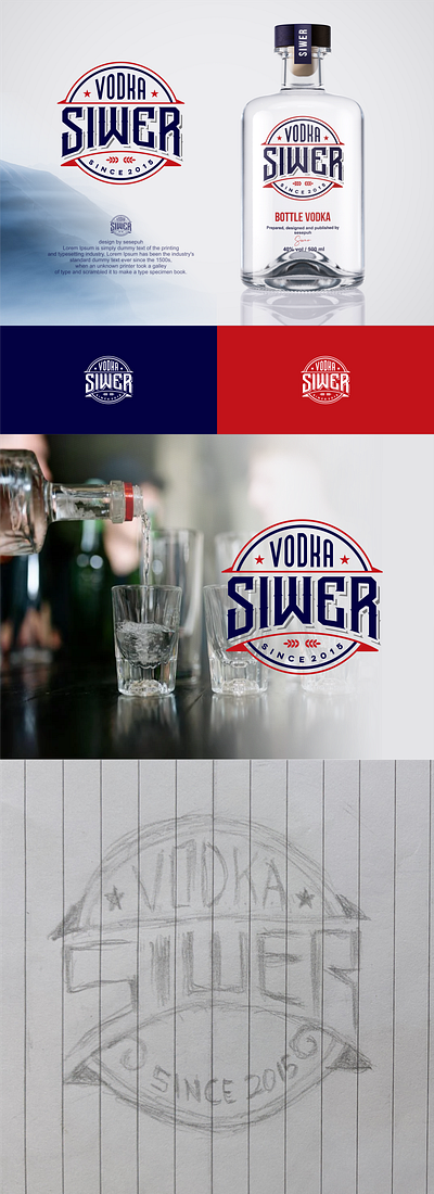 vodka logo inspiration from handdrawn graphic design hand lettering logo logo design logo inspiration memorable logo moodboard