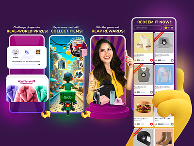 Game Application Platform Snapshot app design app screenshot app snapshot game snapshot illustration ui web design