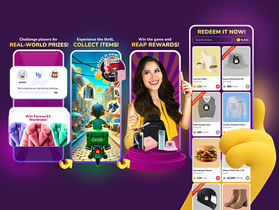 Game Application Platform Snapshot app design app screenshot app snapshot game snapshot illustration ui web design