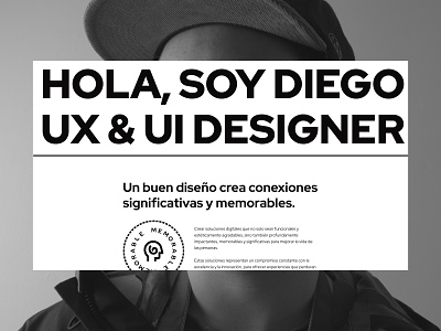 UX & UI Designer Portfolio awwwards designer minimal portfolio simple ui ux