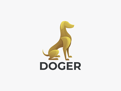 DOGER branding dog coloring dog design logo dog logo doger graphic design logo