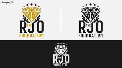 The RJO Foundation adobe brand branding design designing illustrator logo vector