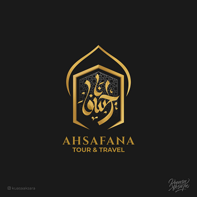 Kaaba Mecca Tour and Travel Arabic Logo arab islam kaaba mecca mohamad muhammad saudi تايبوجرافي تصميم جرافيك خط خطاط شعار شعارات فن كاليجرافي لوجو لوقو مخطوطة مصمم