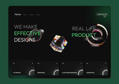 Design Agency Website Design trend ui ux website website design