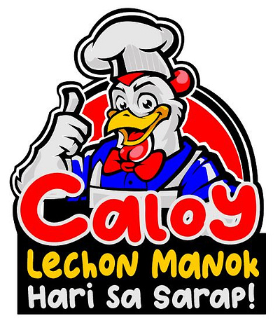 CALOY LECHON MANOK SIGNAGE coreldraw signage layout logo design signage design