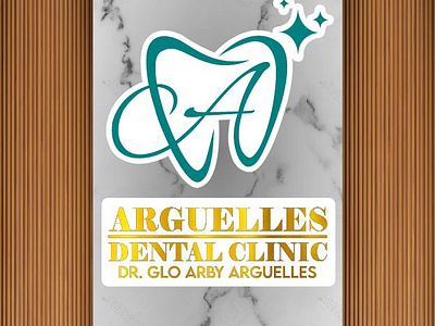 SIGNAGE DENTAL CLINIC MOCK UP graphic design signage dental clinic mock up