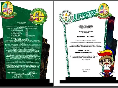 PLAQUES graphic design plaques