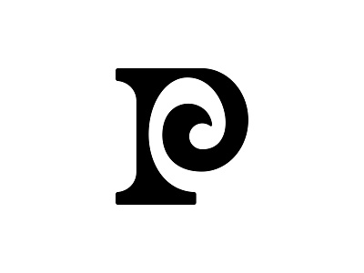 Hypnotic P Letter Logo design entertainment hypno hypnotic icon letter logo logo design logodesign minimal minimalist logo monogram p p letter p logo