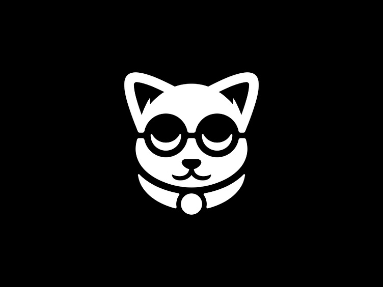 Smart Cat Logo by Aira | Logo Designer on Dribbble