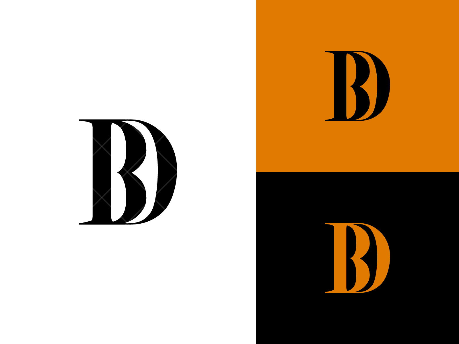 DB Monogram By Sabuj Ali On Dribbble