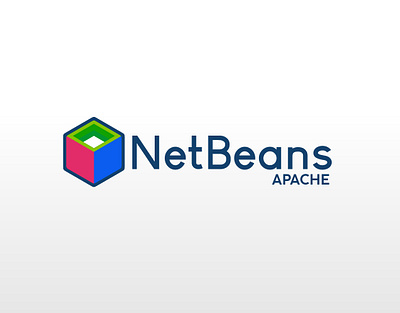 NetBeans redesign art blue color design green illustration logo netbeans red