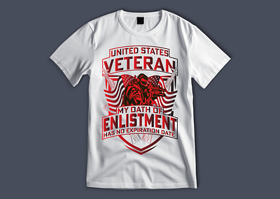 Vetaran t-shirt design branding design graphic design illustration t shirt design