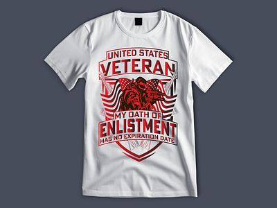 Vetaran t-shirt design branding design graphic design illustration t shirt design