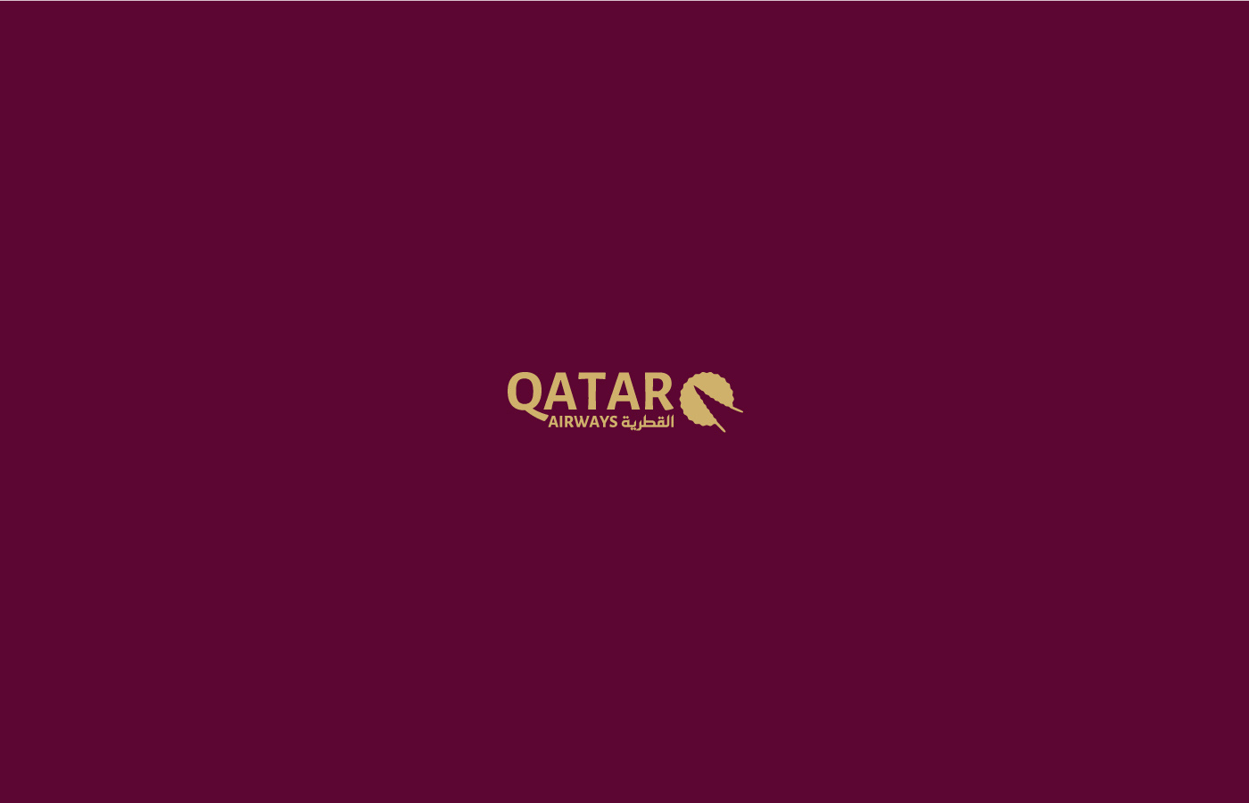 Qatar Airways Logo Redesign Concept airline brand identity fancy flight golden high end logo logo design logo designer luxurious luxury minimalist oryx plane purple q qatar airways simplicity symbol