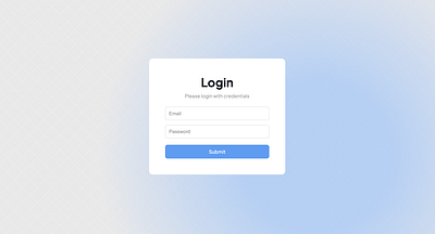 Simple Login Screen Design figma form ui