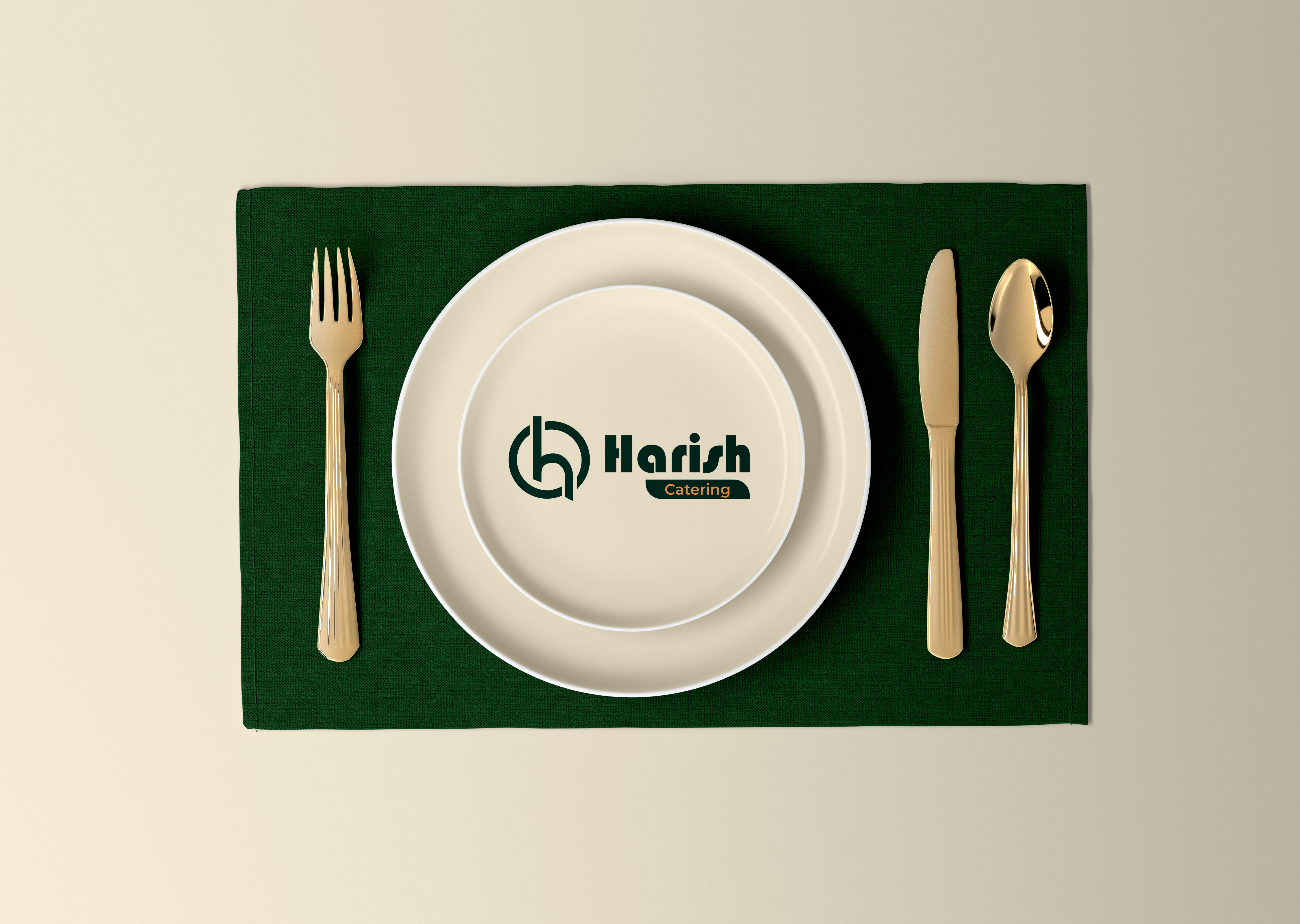 Brand Logo Design - Harish Catering animation branding logo motion graphics