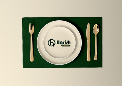 Brand Logo Design - Harish Catering animation branding logo motion graphics