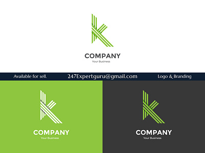 Initial k letter logo design template, line concept 3d branding graphic design logo modern logo motion graphics