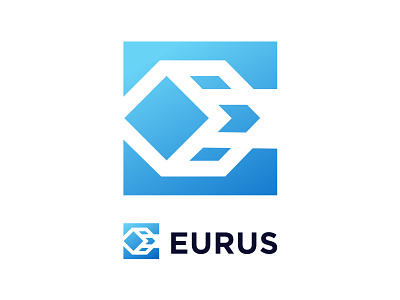 EURUS coin cube eu logo rus