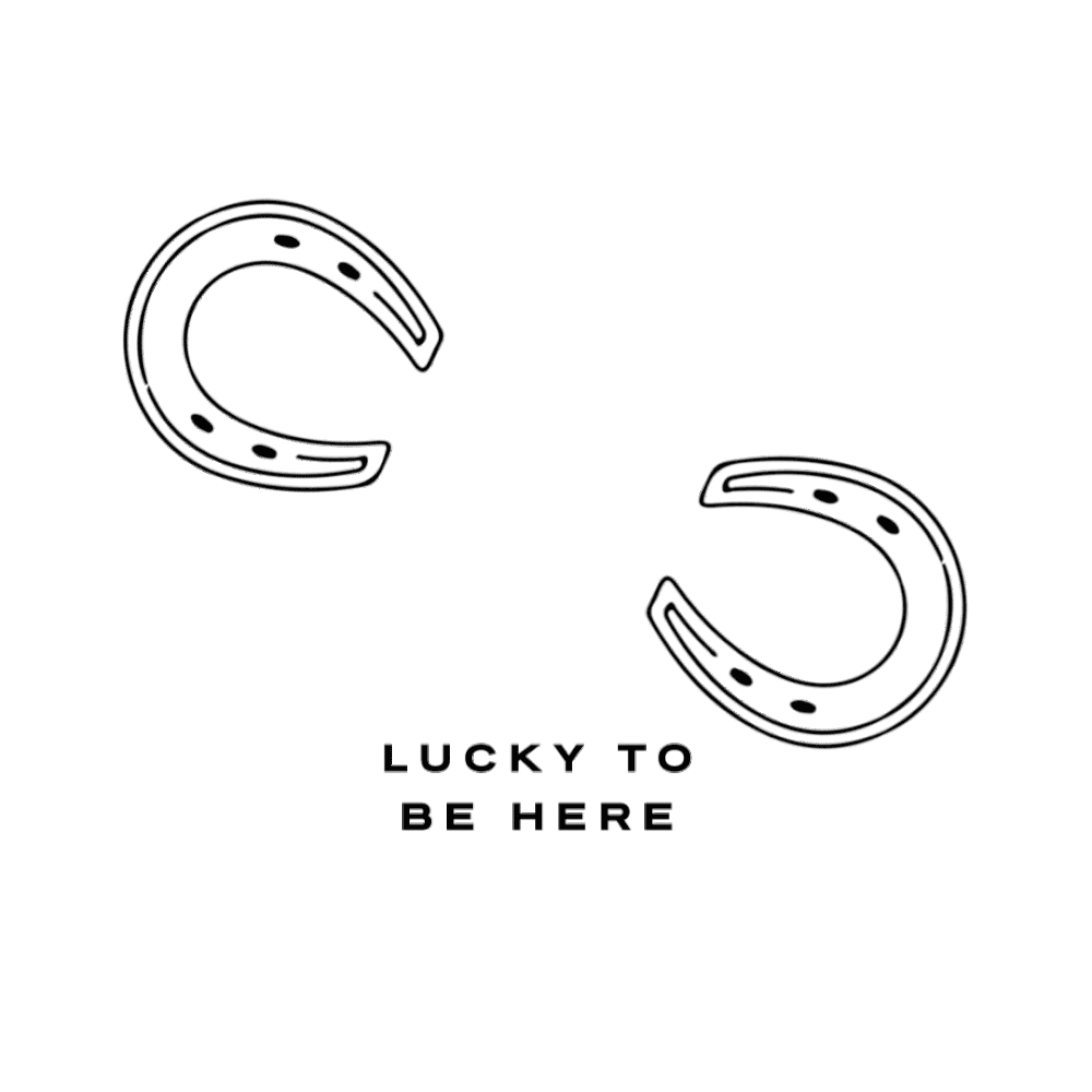 Lucky to be here 2danimation animation blackwhite fossil happy horseshoe watches