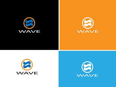 wave logo brand identity branding caicle concept creative design graphic design logo logo design logo idea logo type logobrand modern simple symbol logo vector wave