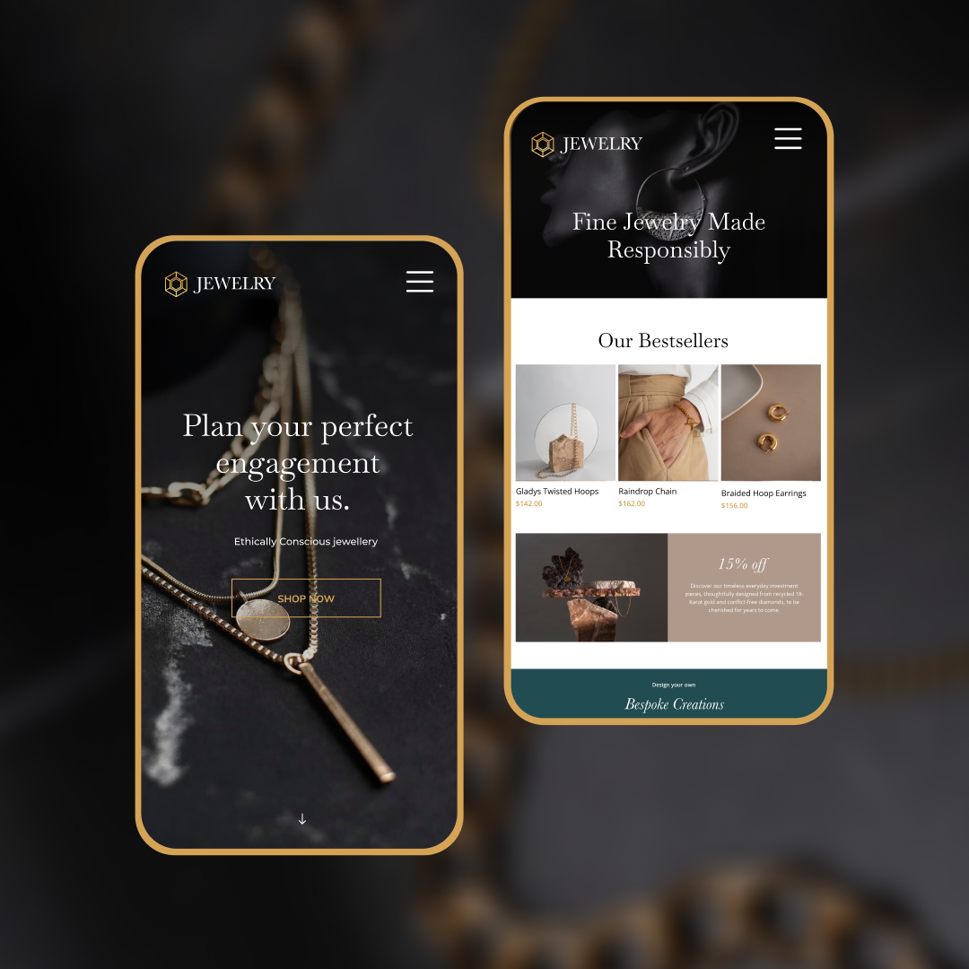 Jewelry app branding design illustration logo minimal ui ux web website
