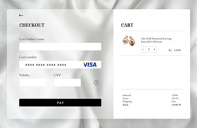 Credit Card Checkout Page branding daily ui figma graphic design ui web design