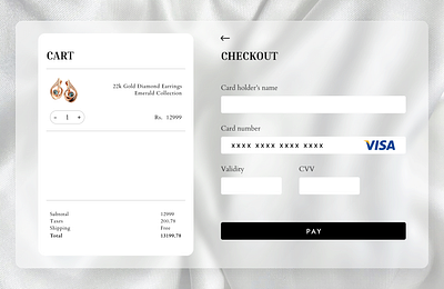 Credit Card Checkout Page #02 branding daily ui figma graphic design ui